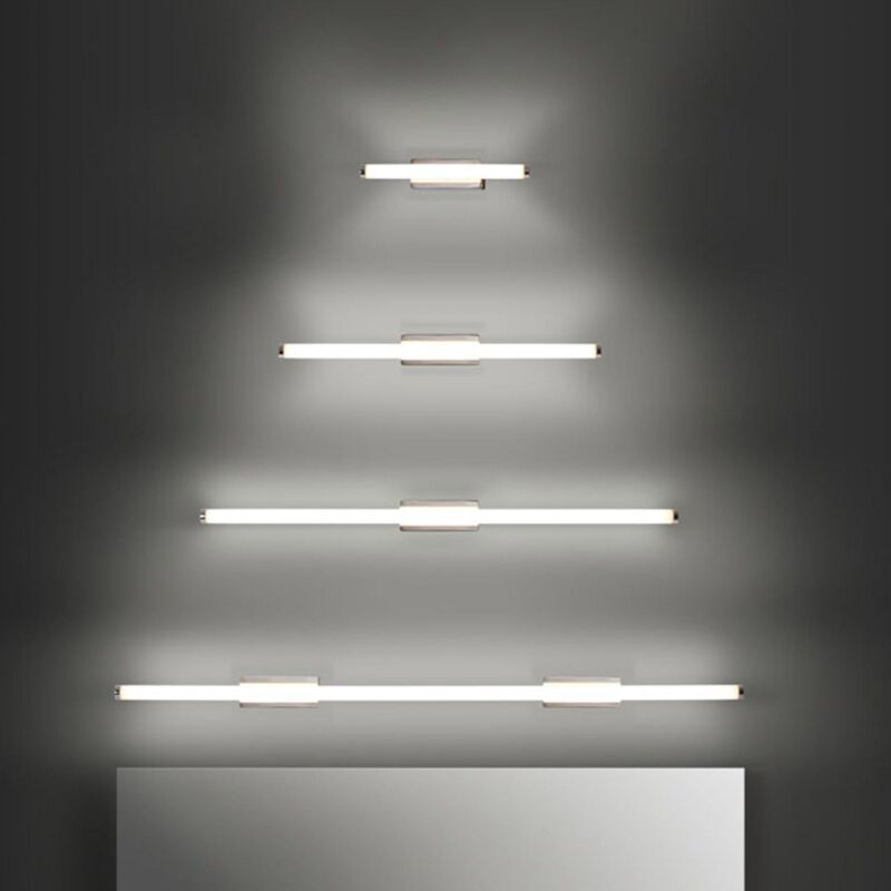 Leds-c4 - leds C4 Toi led Petite Salle De Bains led Sur Miroir Lumière Petite Chrome IP44 6.7W 3000K Leds-c4 - leds C4 Toi led Petite Salle De Bains led Sur Miroir Lumière Petite Chrome IP44 6.7W 3000K