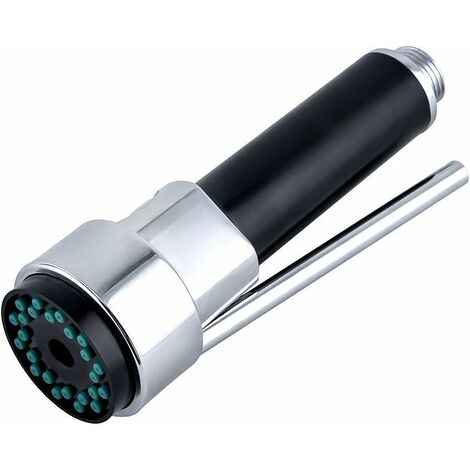 Salle de bains moderne robinet d'évier de cuisine Pull JUSQUE tête de pulvérisation universelle 1/2-pouces Robinet Ferrure de tête Pièce de rechange, finition chrome，
