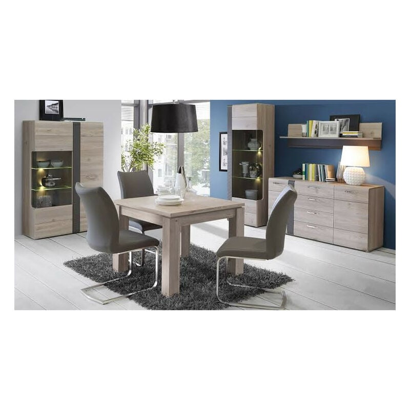 Salle à manger complète locan chêne