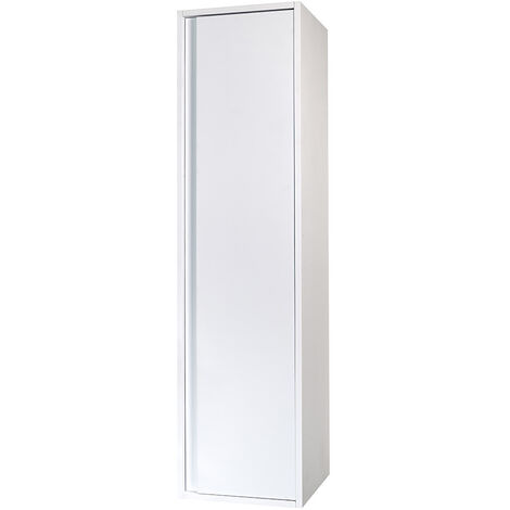 Sally Badezimmer Hochschrank 160 cm Weiß hochglanz