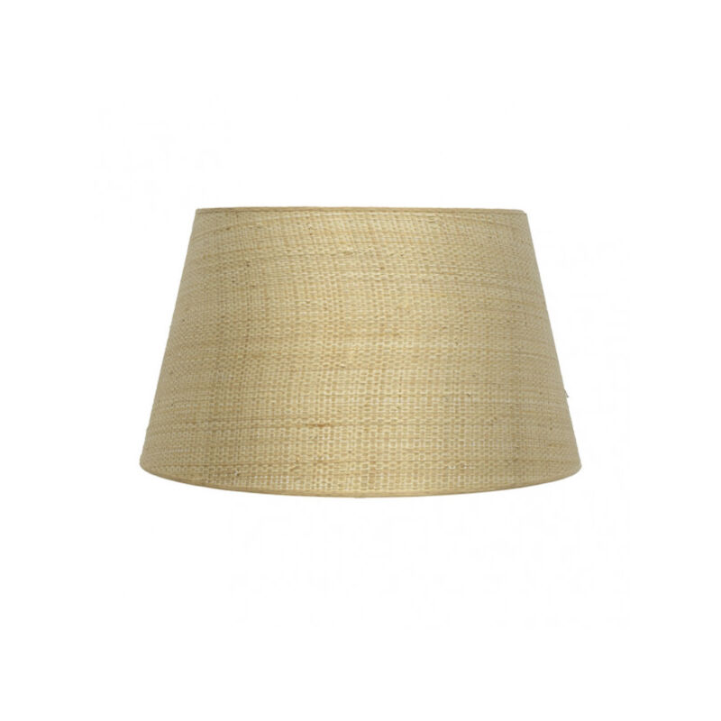 Fabrilamp - Abat-jour salma e27 naturel 45dx35dx30h conique ouvert Fabrilamp - Abat-jour salma e27 naturel 45dx35dx30h conique ouvert