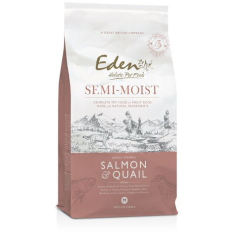 Salmone e quaglia semiumidi Eden 10 kg