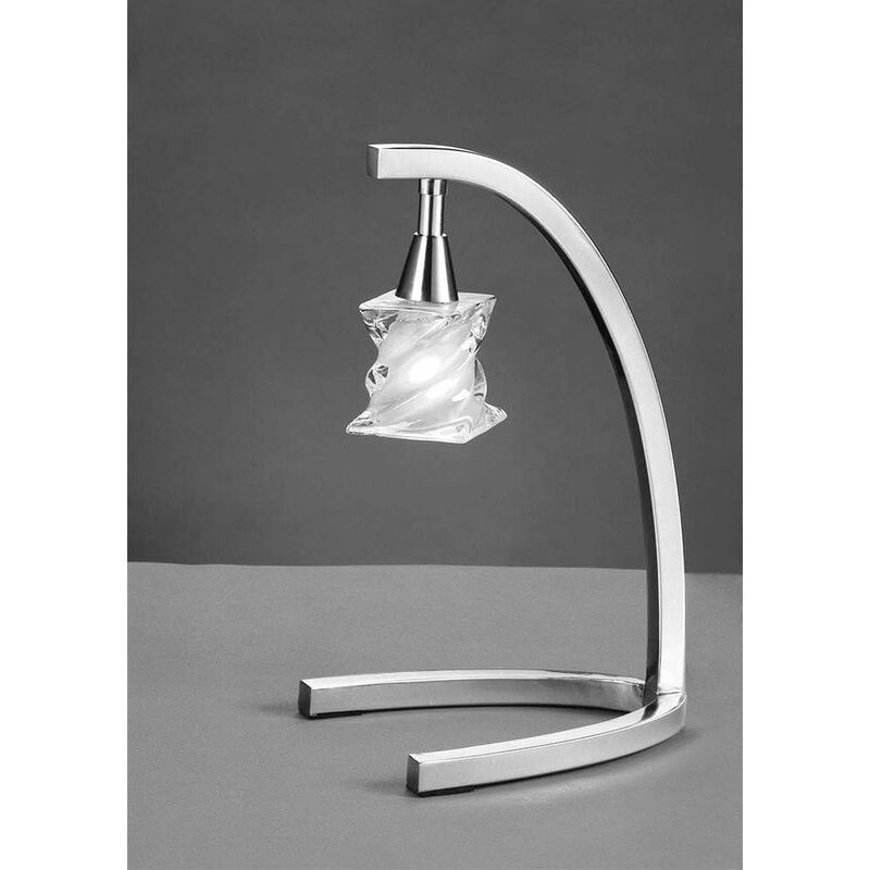 Salomon Table Lamp 1 Bulb G9, polished chrome