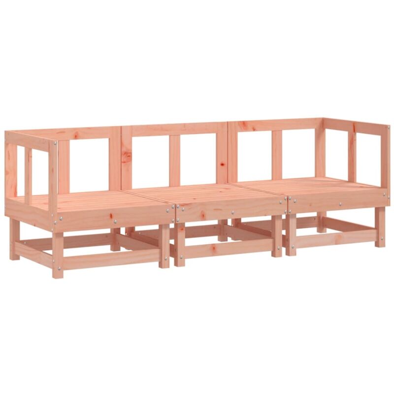 Vidaxl - Salon de jardin 3 pcs bois massif douglas
