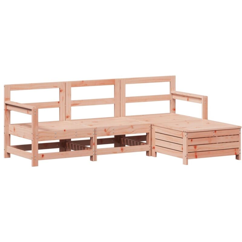 Vidaxl - Salon de jardin 4 pcs bois massif sapin de douglas