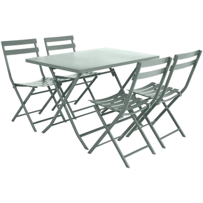 Hesperide - Salon de jardin 4 places Greensboro - Olive - Hespéride