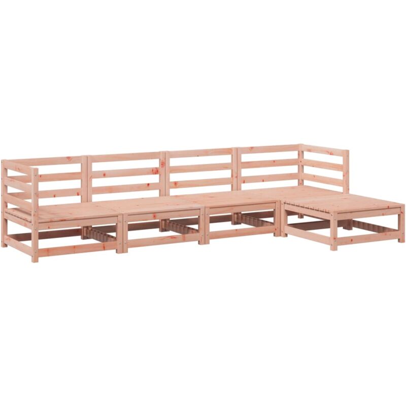 Vidaxl - Salon de jardin 5 pcs bois massif sapin de douglas