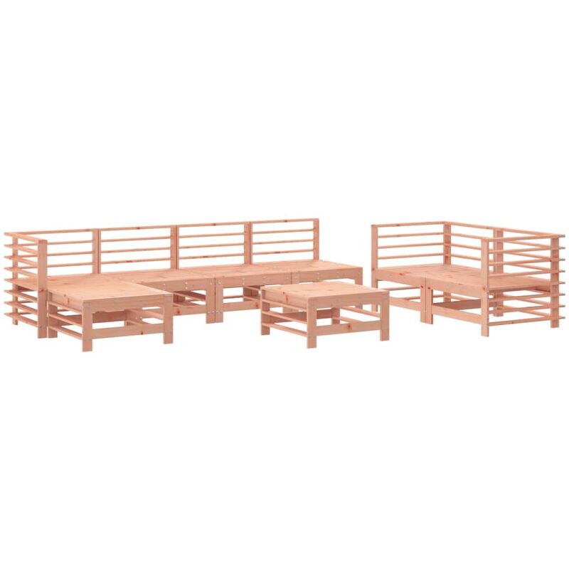 Vidaxl - Salon de jardin 8 pcs bois massif douglas