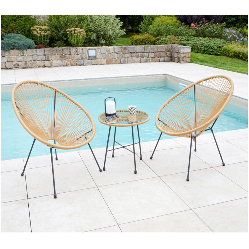 Caracas - Salon détente - 2 places - Camel