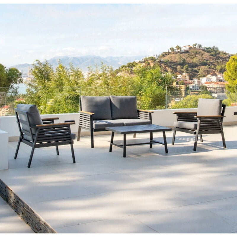 Salon de jardin en aluminium Casablanca