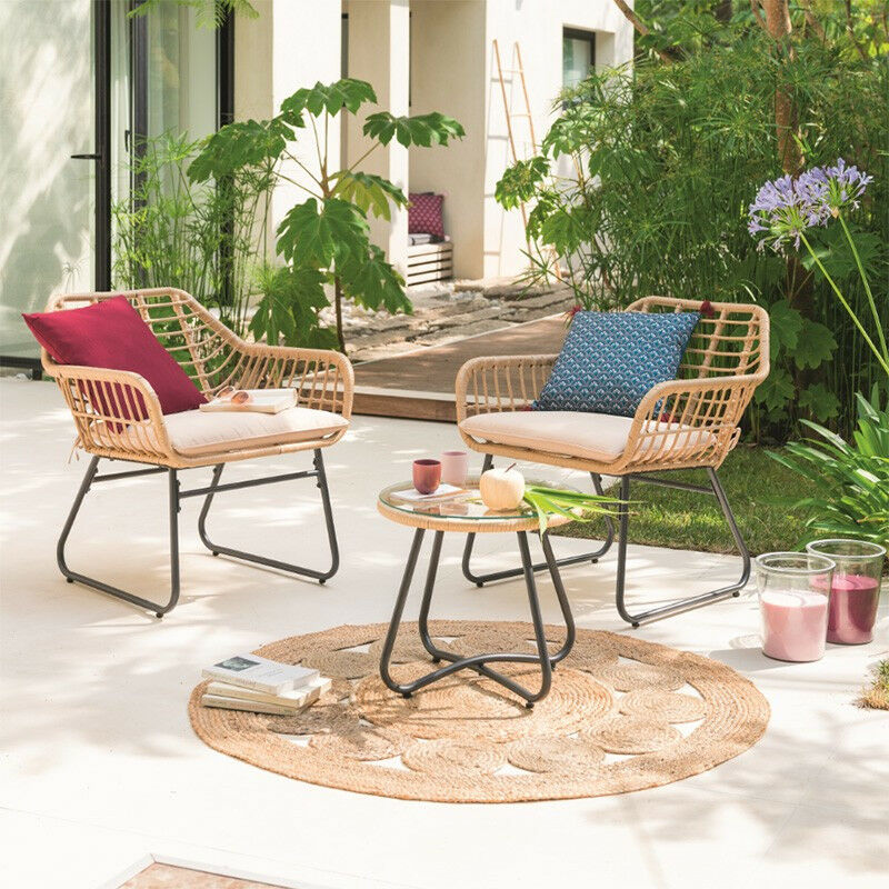 Salon détente extérieur Lambada 2 places Hespéride