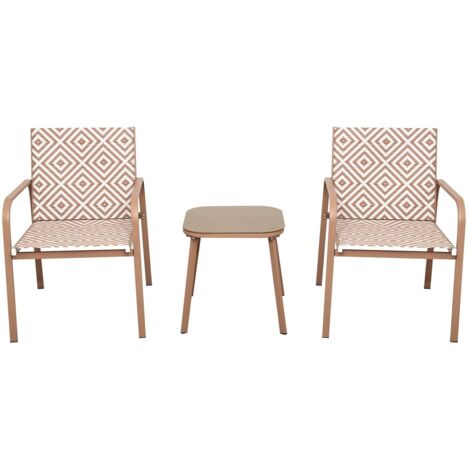 Salon De Jardin Mexico Beige