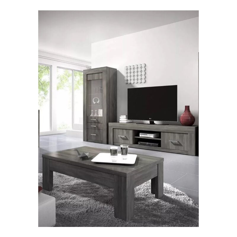 Azura Home Design - Salon domitia meuble tv 190 cm + table basse