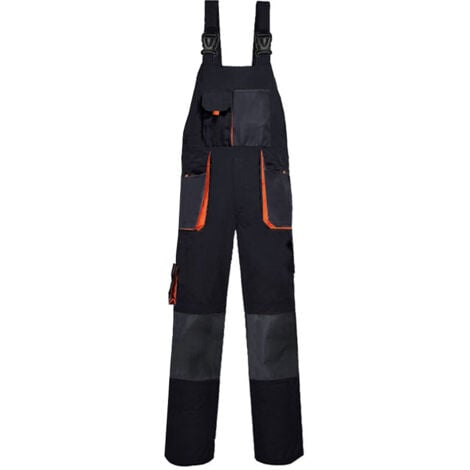 YIDOMDE Salopette Anti-coupure, Salopette de Travail Homme, Cargo Salopette pour Homme, Coton Respirant Stretch Vetement Travail pour Peintres Et Décorateurs(2XL/180)