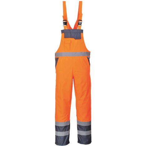 Salopette Contrast Sfoderata Arancione/Navy Arancio-Navy L