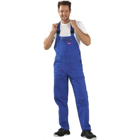 Salopette de travail 290 g/m² taille 54 – 100 % coton antirétrécissant – Normes DIN EN ISO 6330 – Conception adaptable – Planam