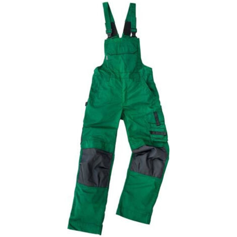 Salopette de travail Champ, taille 52, vert/gris