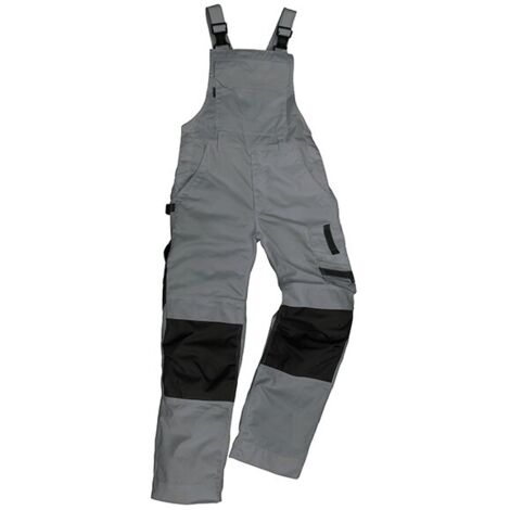 Salopette de travail Champ, taille 54, gris/noir