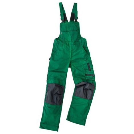 Salopette de travail Champ, Taille 58, vert /gris
