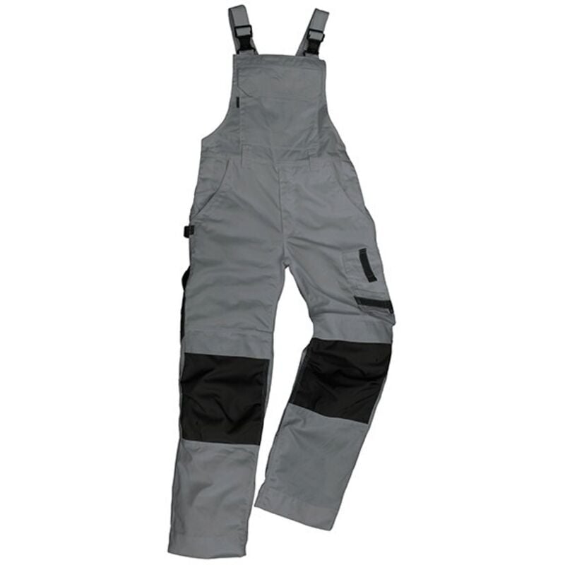 Salopette de travail Champ, Taille 60, gris/noir