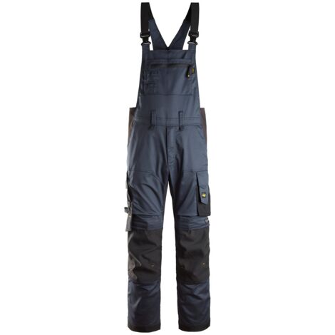 SALOPETTE ELASTICIZZATA ALLROUNDWORK TG. 48 BLU NAVY