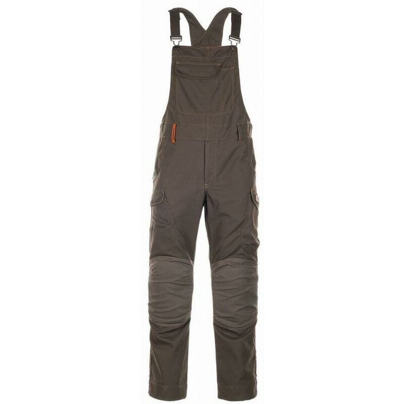 Salopette homme zag Bosseur Taille 44 - Ébène - 11502-005