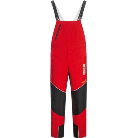 Salopette protection coupure SPEIERLING taille 50 rouge/noir/jaune ELYSEE