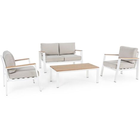 Lounge Set per esterno Oasi - bianco