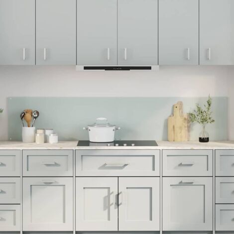 Salpicadero de cocina 2 pcs 100 x 40 cm vidrio templado