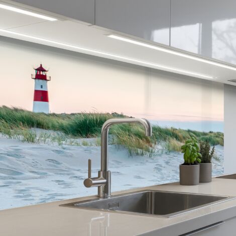 SALPICADEROS DE COCINA Faro - Naturaleza - Playa 100x60