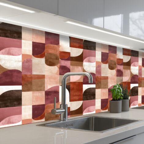SALPICADEROS DE COCINA Geometría - Moderno - Retro 150x60