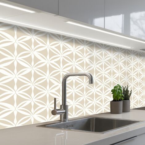 SALPICADEROS DE COCINA Motivo - Moderno - Beige 200x60