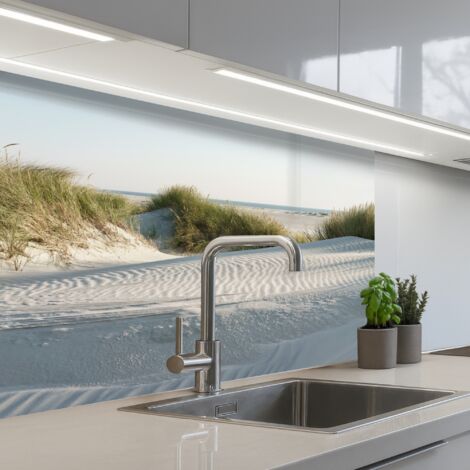 SALPICADEROS DE COCINA Playa - Naturaleza - Duna 80x60