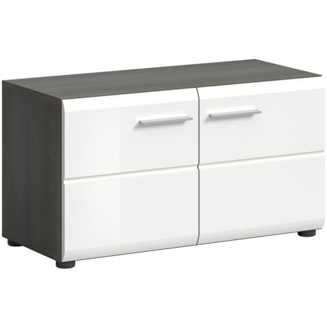 Salsa banc 2 portes blanc brillant.
