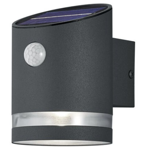 Salta Led IP44 Lámpara Exterior Antracita Con Trio Lighting Sensor De Movimiento