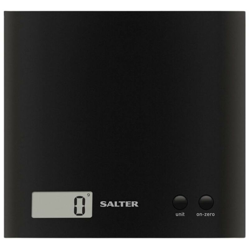 Image of Salter 1066 BKDRAS15 Arc - bilancia da cucina digitale, massima precisione, design elegante e sottile, display LCD, funzione tara, Capacità massima