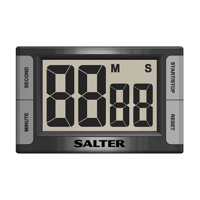 Salter - Contour Timer Silver 396SVXR