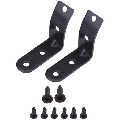 Saluaqui Schwarzes Getriebescharnier-Reparaturset für S4 RS4 B6 8E 2002-2008 - Aluminiumlegierung mit einfacher Montage, mit 8 Schrauben.
