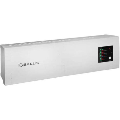 Salus KL10 8 Zonen Klemmleiste mit 230V Versorgung und Kommunikationsbus 112640