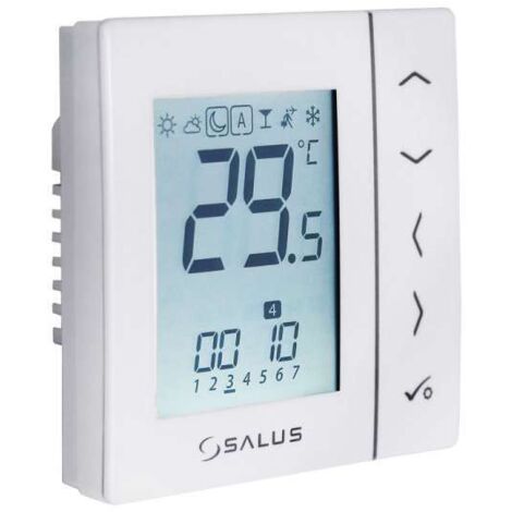 Salus VS30W Programmierbarer Thermostat in weiß 230 Volt 112643