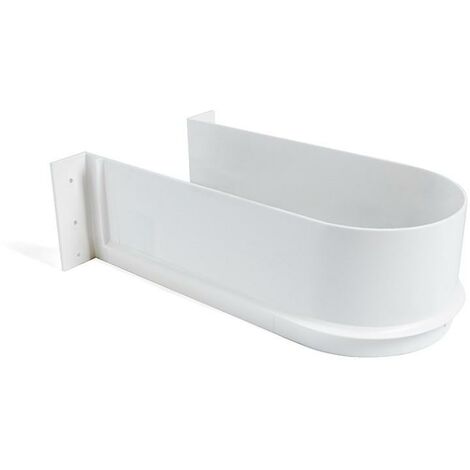 salva sifon bile para baños plástico blanco  para cajón de espesor 16mm.