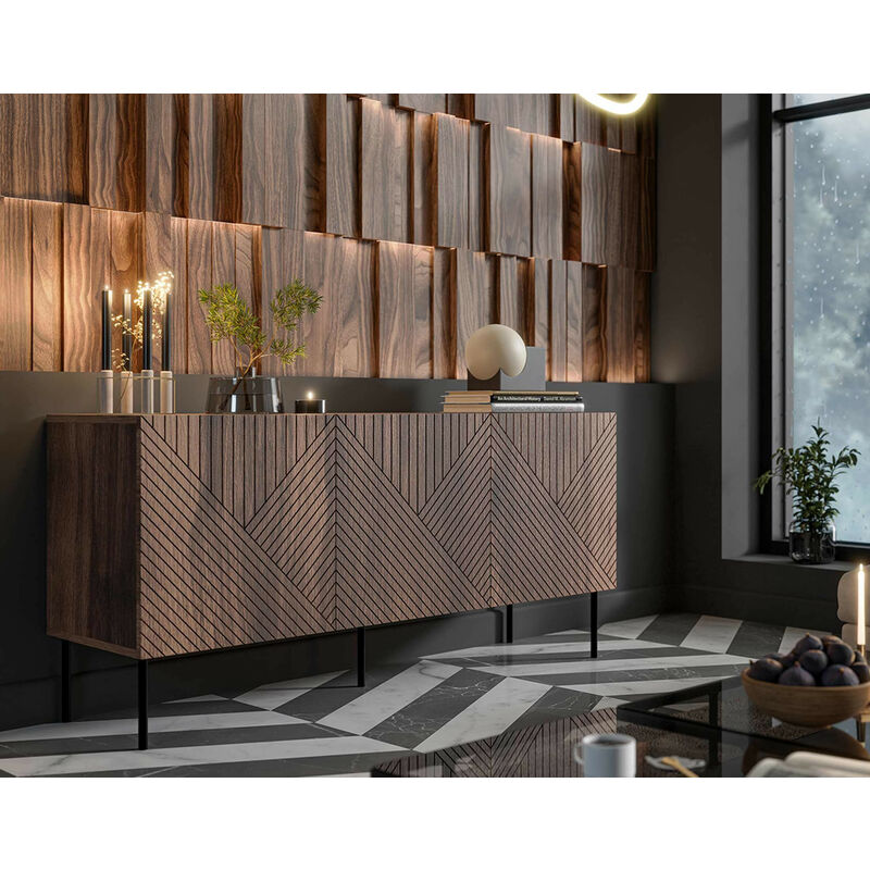 Salvador - buffet bas - bois - 150 cm - bois