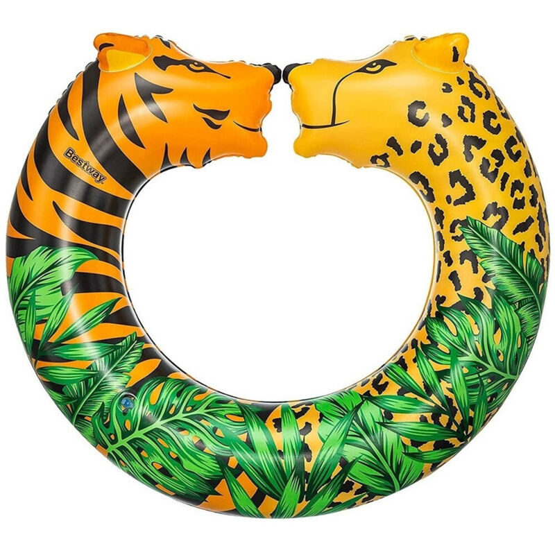 Trade Shop - Salvagente Aperto Fashion Jungle Dream 119Cm Estate Spiaggia Lago Piscina 36360 -