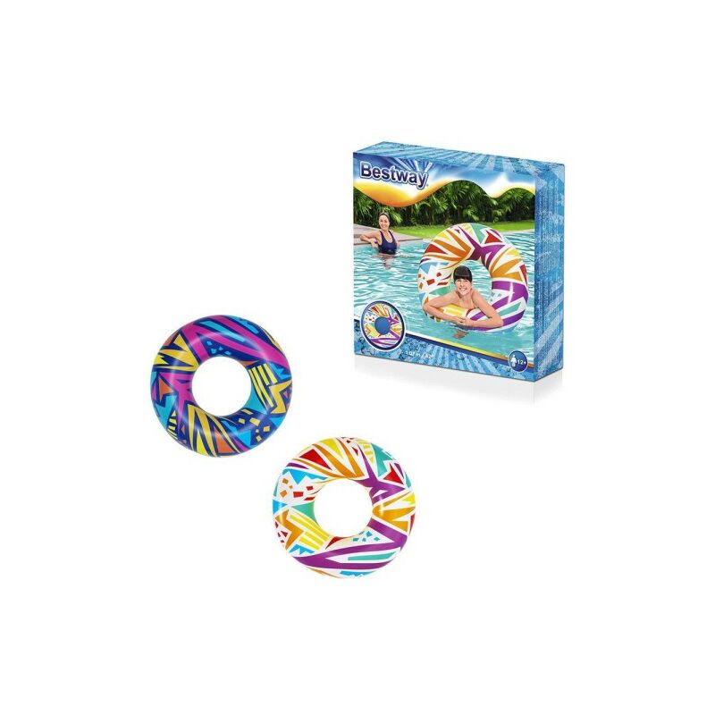Chaleco Salvavidas Hinchable Fantasía Geométrica Ø 107 Cm Sea Pool Donut 36228 -