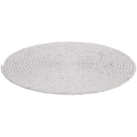 Salvamantel de cuerda plastificada trenzada D20x0,5h cm