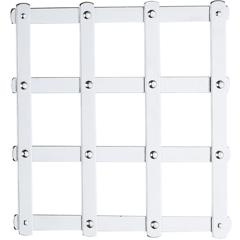 

Salvamanteles extensible de acero cromado 15x15cm. ( 11110) - BOJ