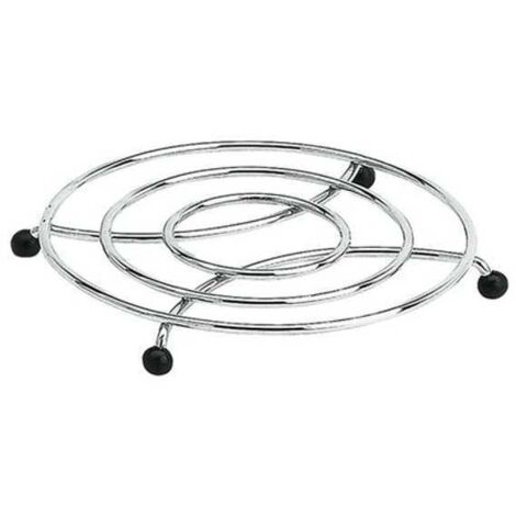 Salvamanteles redondo de cocina de acero inoxidable de 24 pulgadas Artex