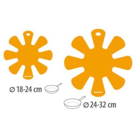 Salvapadellas, 2 piezas, cm 18/24-24/32, Presto Tescoma 420884