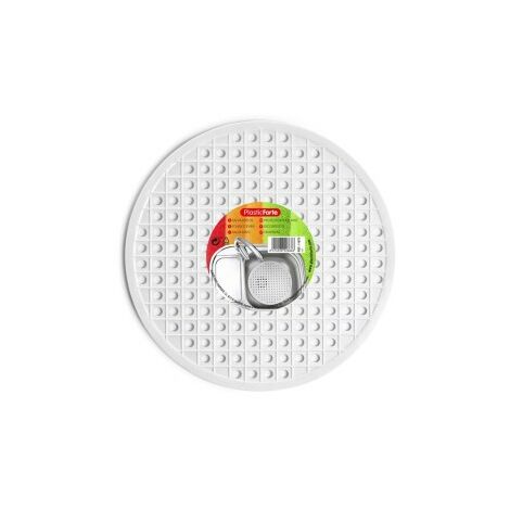 Salvaplatos fregadero 30 cm blanco