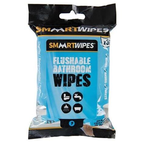 Salviette antibatteriche per la pulizia del bagno Smaart Wipes 30 p.zi